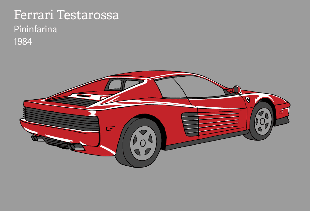 Ferrari Testarossa de Pininfarina
